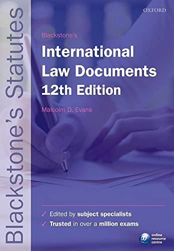 Blackstone's international law documents; Malcolm Evans; 2015