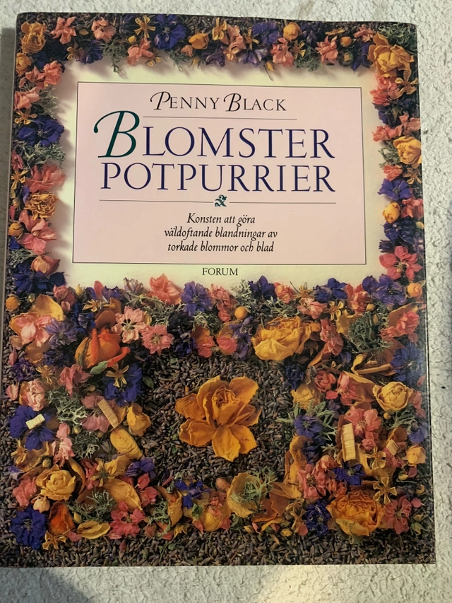 Blomsterpotpurrier; Penny Black; 1990