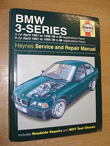 BMW 3-series : service and repair manual : [4-cyl April 1991 to 1996 (H to N registration) petrol, 6-cyl April 1991 to 1995 (H to M registration) petrol]; Mark Coombs; 1996