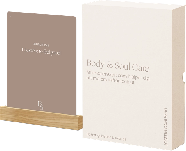 Body & soul care; Josefin Dahlberg; 2023
