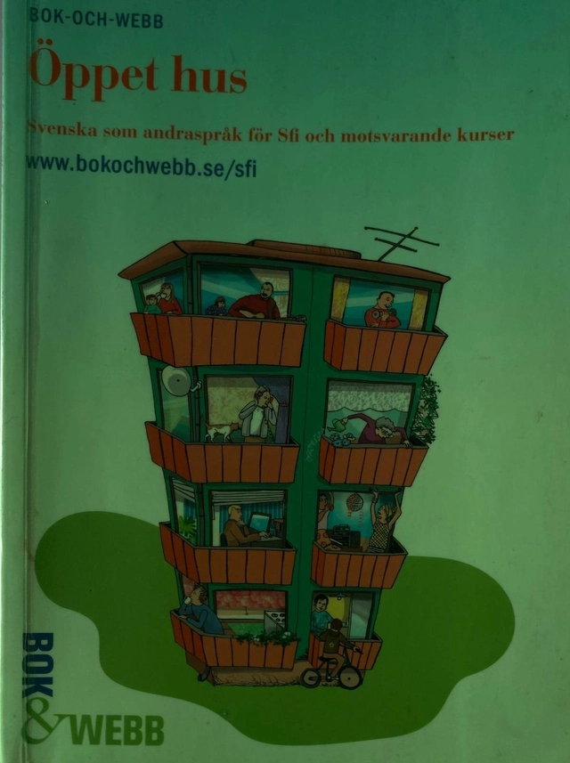 Bok-och-webb öppet hus : svenska som andraspråk för sfi och motsvarande kurser; Svante Skoglund, Sandra Heaver; 2005