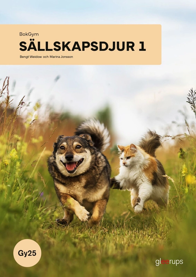 BokGym Sällskapsdjur 1 - Gy25; Bengt Weidow, Marina Jonsson; 2025