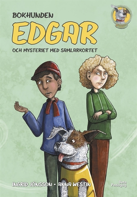 Bokhunden Edgar och mysteriet med samlarkortet; Ingrid Jönsson; 2019