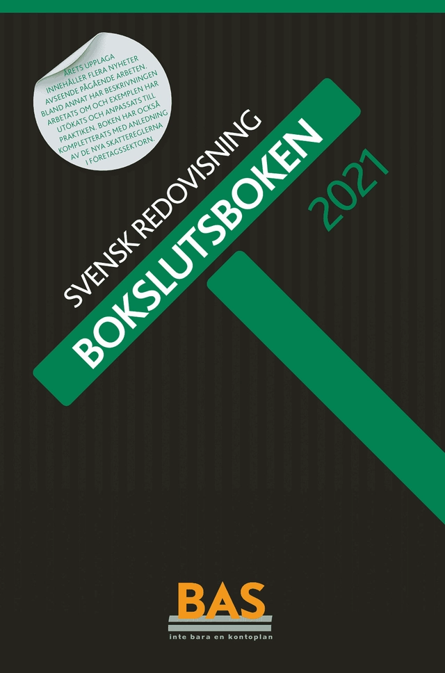 Bokslutsboken 2021; 2021