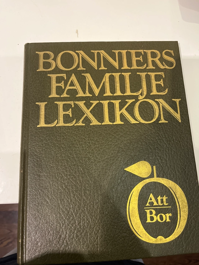 Bonniers familjelexikon; Lena Ahlgren, Sven Lidman, Ann-Marie Lund; 1982