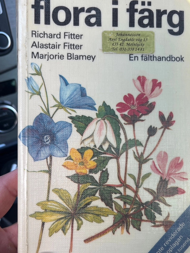 Bonniers flora i färg : mer än 1000 nordeuropeiska blommor i text och bild : en fälthandbok; Richard Sidney Richmond Fitter; 1983
