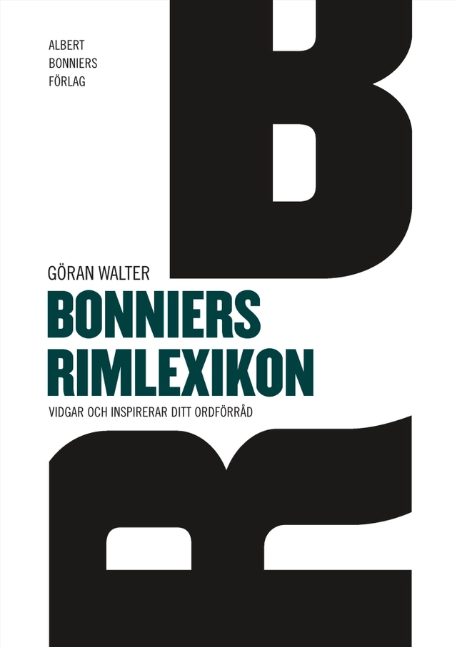 Bonniers rimlexikon : vidgar och inspirerar ditt ordföråd; Göran Walter; 2004