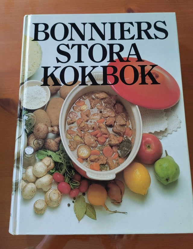 Bonniers stora kokbok; Björn Westergren, Åke Hedström, Werner Holgersson; 1993