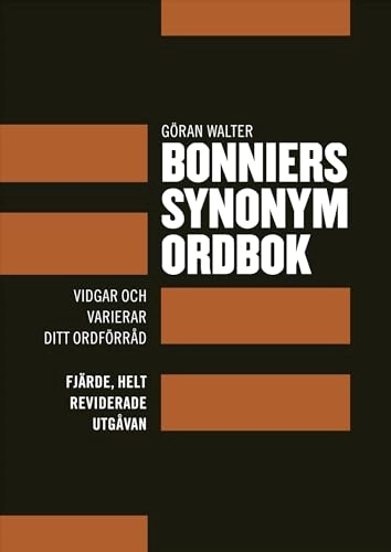 Bonniers synonymordbok; Göran Walter; 2008