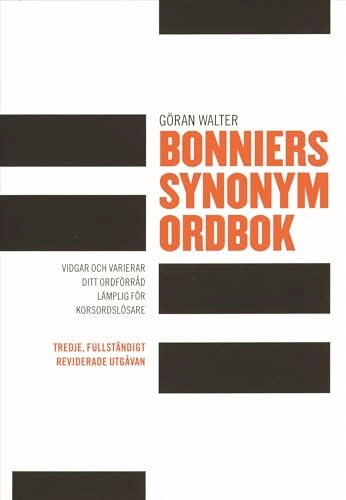 Bonniers synonymordbok; Göran Walter; 2002