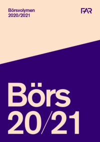 Börsvolymen 2020/2021; FAR, Föreningen Auktoriserade revisorer, FAR SRS, FAR akademi; 2020