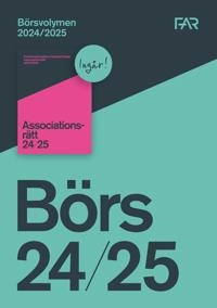 Börsvolymen 2024/2025; FAR, Föreningen Auktoriserade revisorer, FAR SRS, FAR akademi; 2024