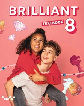 Brilliant English 8 Textbook; Louisa Daffue-Karsten, Pauliina Kanervo, Joonas Kauppinen, Saila Ketonen, Mikko Laitinen; 2025