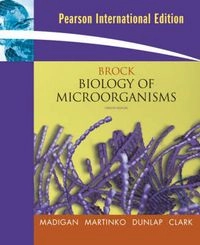Brock biology of microorganisms; John M. Martinko, Paul V. Dunlap; 2008