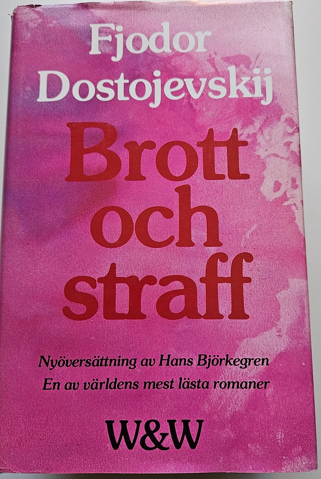 Brott och straff; Fjodor Dostojevskij; 1983