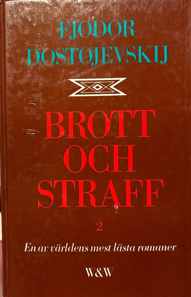 Brott och straff; Fjodor Dostojevskij; 1988