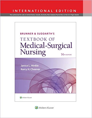 Brunner & suddarths textbook of medical-surgical nursing; Janice L. Hinkle; 2017