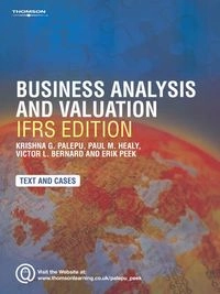 Business analysis and valuation : text and cases; Krishna G. Palepu; 2007