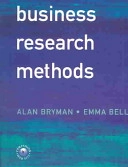 Business research methods; Alan Bryman; 2003