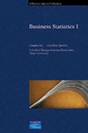 Business statistics; Carl-Erik Sjödahl; 2005
