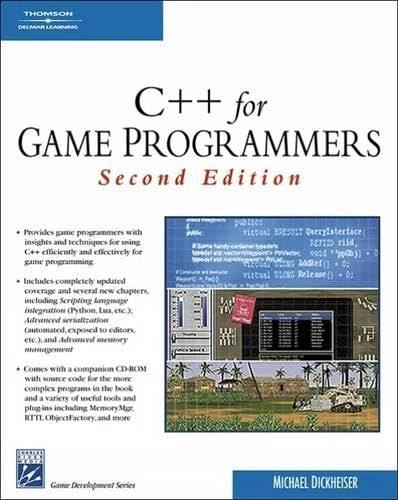 C++ for game programmers; Michael J. Dickheiser; 2007