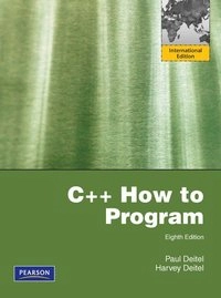 C++ : how to program; Paul J. Deitel; 2012