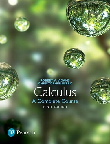 Calculus: A Complete Course; (Robert Alexander) Robert A. Adams; 2018