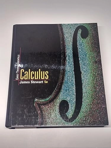 Calculus : early transcendentals; James Stewart; 2003