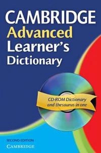 Cambridge advanced learner's dictionary; Elizabeth Walter; 2005