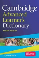 Cambridge advanced learner's dictionary; Colin Mcintosh; 2013
