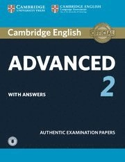 Cambridge English Advanced 2 Student's Book with answers and Audio; Tbd; 2016