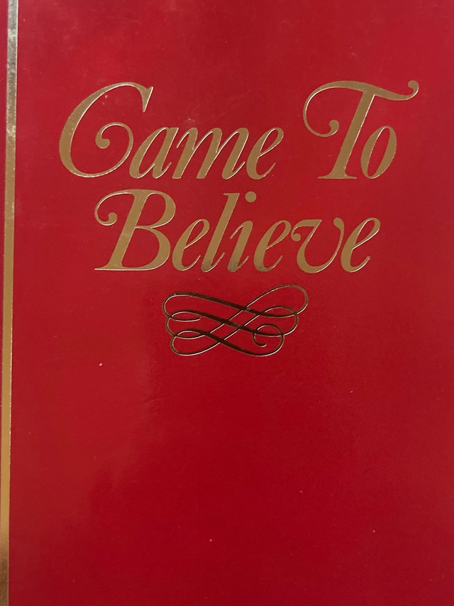 Came To Believe; Alcoholics Anonymous World Services Inc, Alcoholics Anonymous World Services Inc; 2002