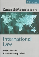 Cases and materials on international law; Robert McCorquodale; 2003