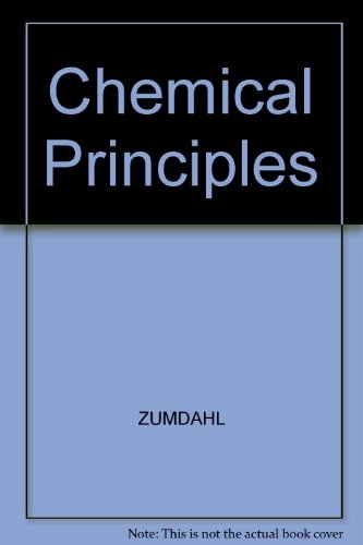 Chemical principles; Steven S. Zumdahl; 1998