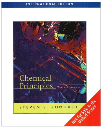 Chemical principles; Steven S. Zumdahl; 2009