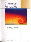 Chemical principles; Steven S. Zumdahl; 2005