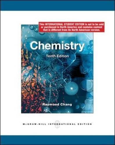 Chemistry; Raymond Chang; 2010