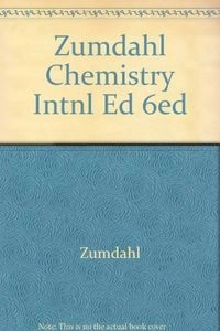 Chemistry; Steven S. Zumdahl; 2003