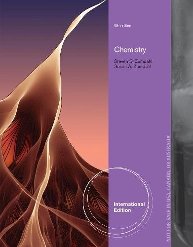 Chemistry; Steven S. Zumdahl; 2014