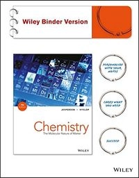 Chemistry, Binder Ready Version: The Molecular Nature of Matter; Neil D. Jespersen, Alison Hyslop
