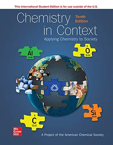 Chemistry in context : applying chemistry to society; Bradley D. Fahlman; 2021