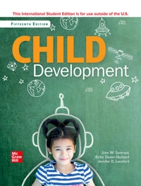 Child development; John Santrock; 2021