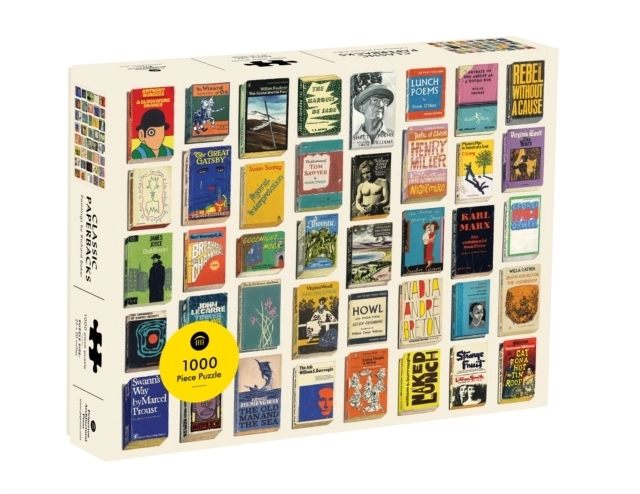 Classic Paperbacks 1000 Piece Puzzle; Richard Baker; 2020