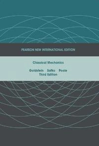 Classical mechanics; Herbert Goldstein; 2014
