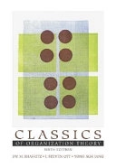 Classics of organization theory; Jay M. Shafritz, J. Steven Ott, Yong Suk Jang; 2005