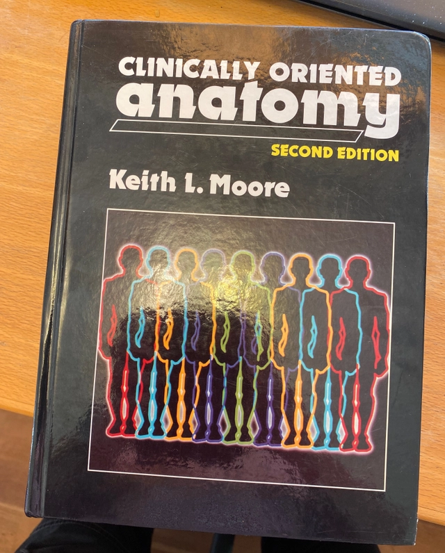 Clinically oriented anatomy; Keith L. Moore; 1985