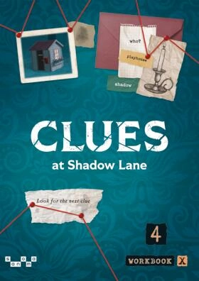 Clues at Shadow Lane 4 Workbook X; Catherine Bergman, Karin Westhead, Mona Liljedahl, Fern Scott Olsson, Lena Winqvist; 2026