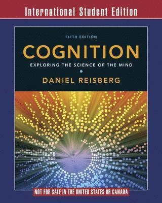 Cognition; Daniel Reisberg; 2012