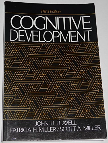 Cognitive development; John H. Flavell; 1993