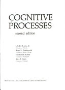 Cognitive processes; Lyle E. Bourne; 1986